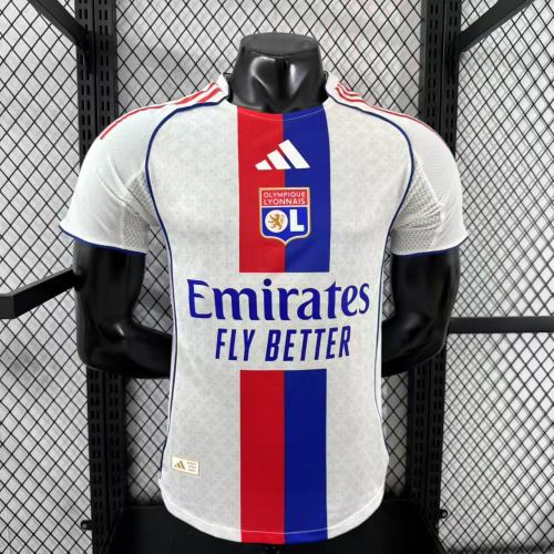 2025-26 Lyon Home Jersey - Player Edition