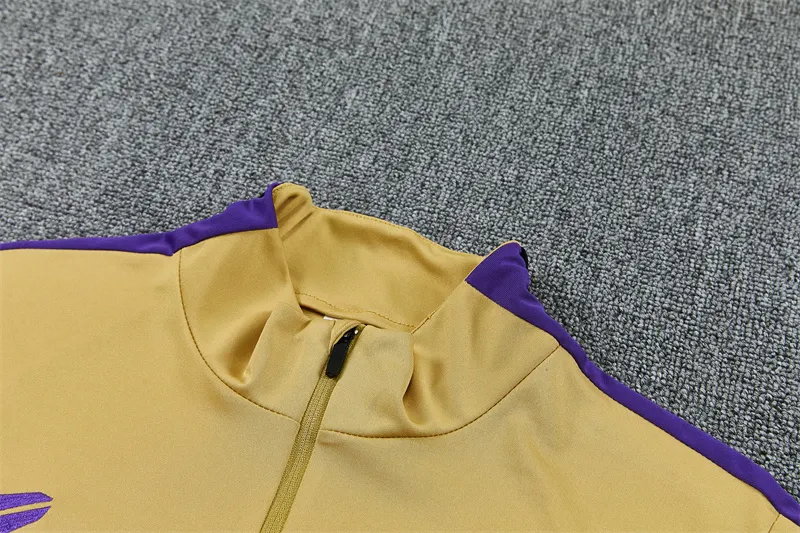 2026-27 Barcelona Gold Half-Zip Training Jersey