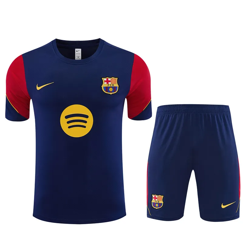 2026-27 Barcelona Royal Blue Short-Sleeve Training Jersey