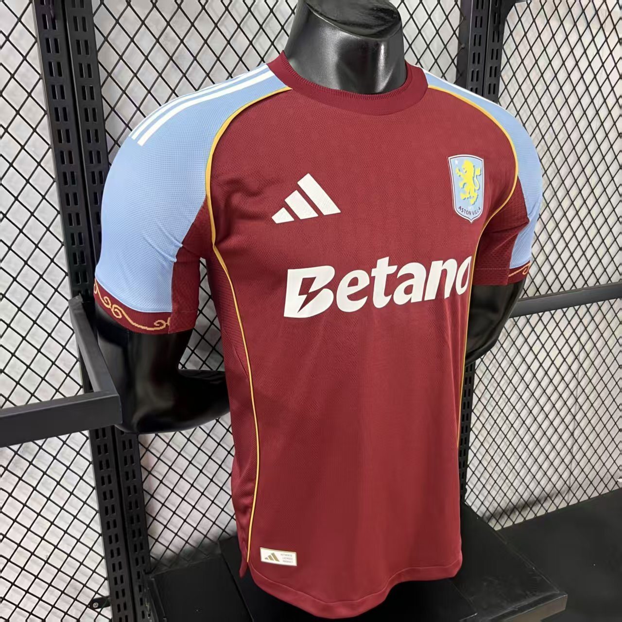 2025-26 Aston Villa Home Shirt – Player Version