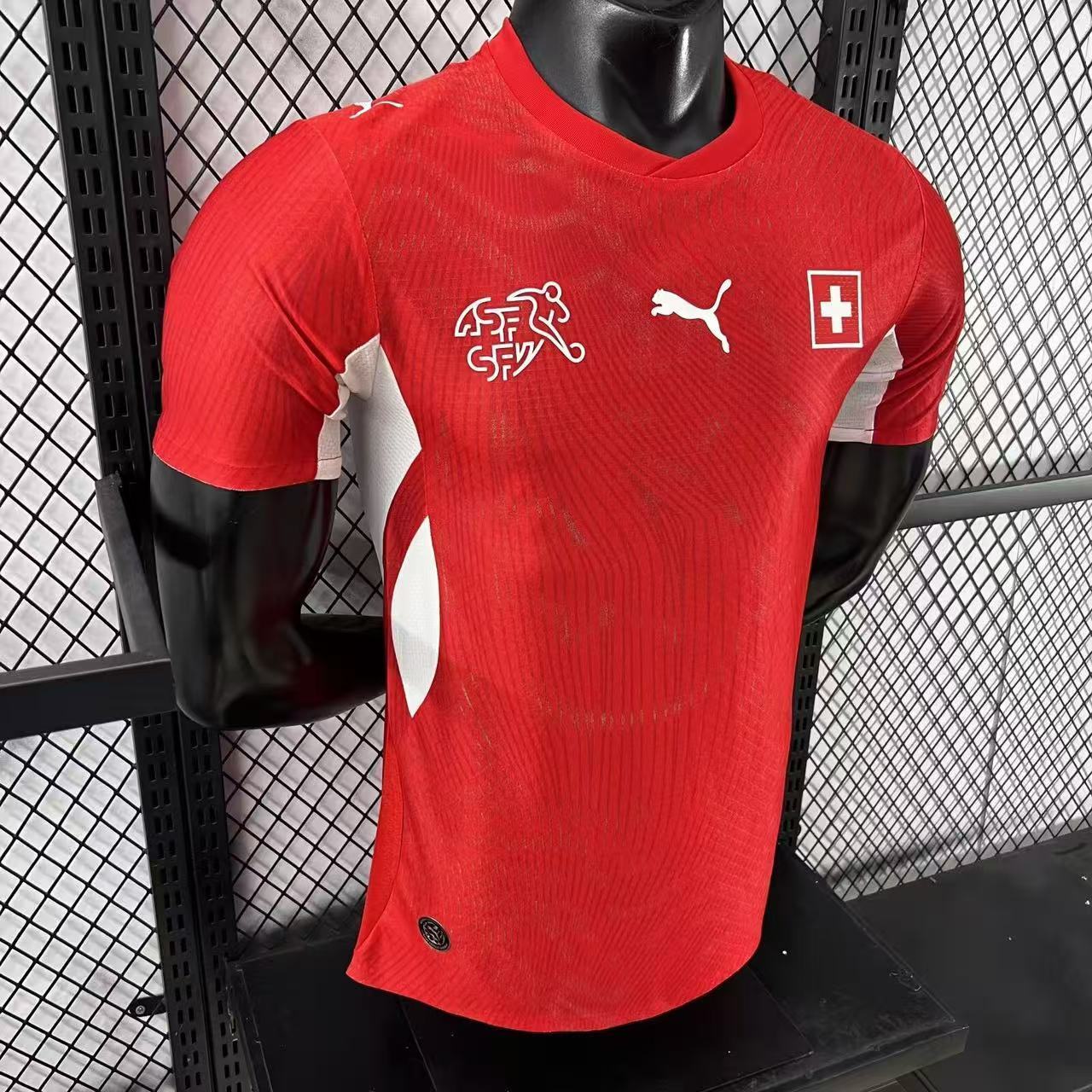 2026 Switzerland Home Jersey - Player Version