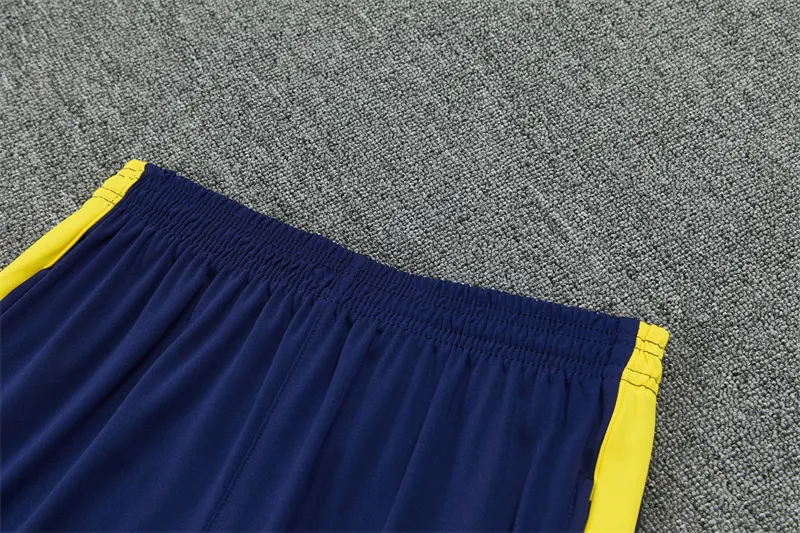 2026-27 Brazil Royal Blue Half-Zip Training Jersey
