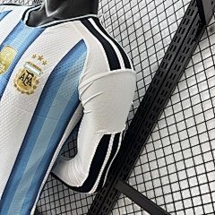 2026 Argentina Home Long-Sleeve Jersey - Player Version