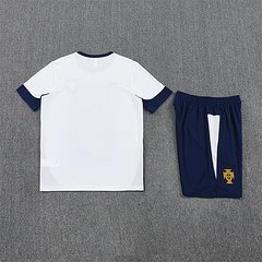 2025-26 Portugal White Short Sleeve Training Jersey