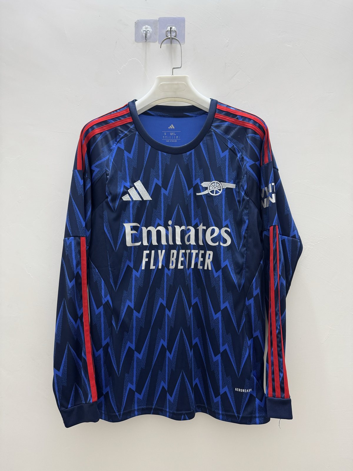 2025-26 Arsenal Away Long-Sleeve Kit - Fan Edition