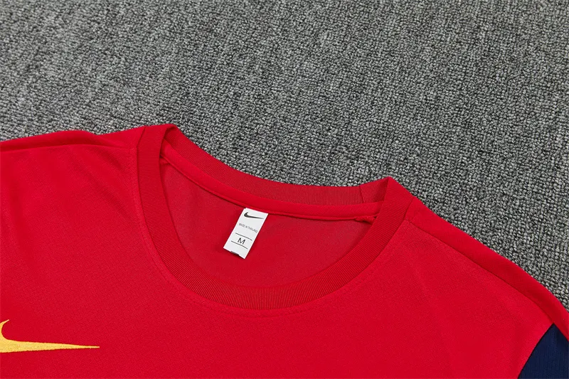 2026-27 Barcelona Red Short-Sleeve Training Jersey