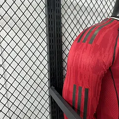 2025-26 Manchester United Home Long Sleeve Shirt - Player Edition