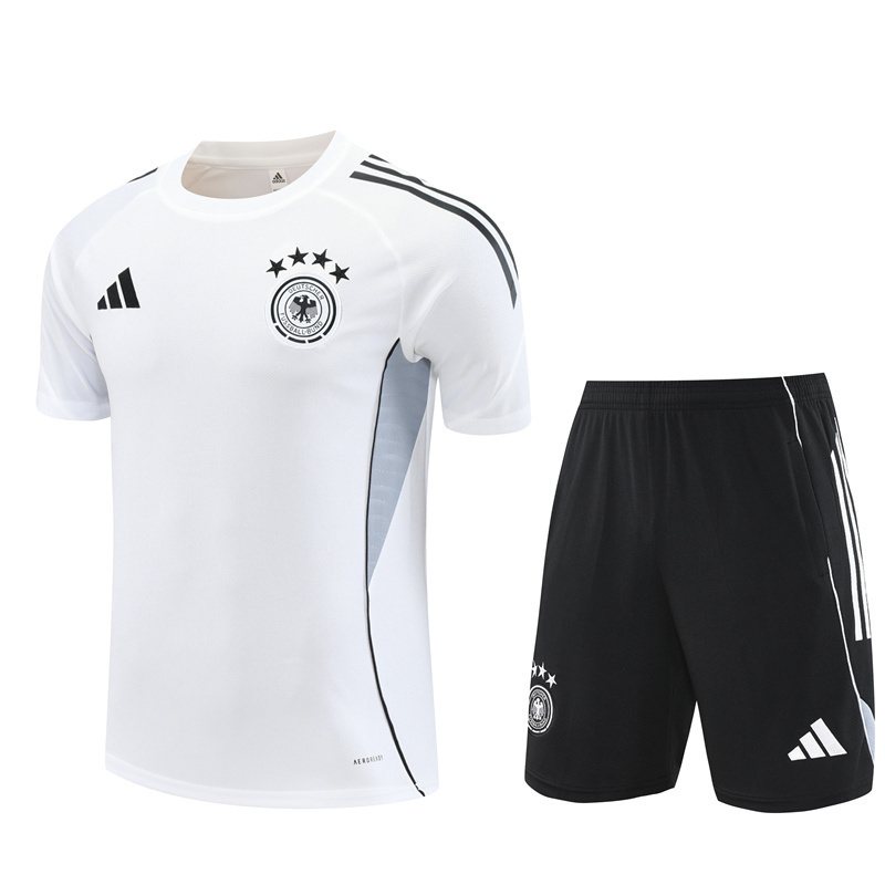 2025-26 Germany White Short-Sleeve Training Jersey