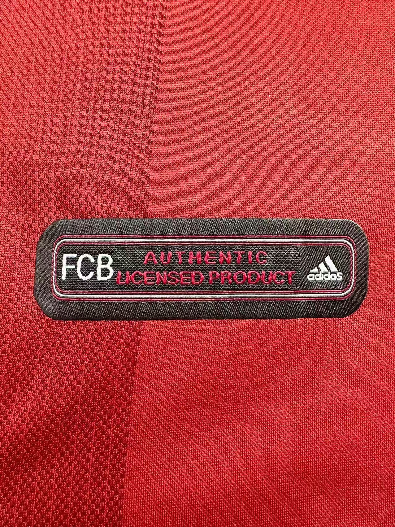 2001–02 Bayern Munich Retro Home Jersey