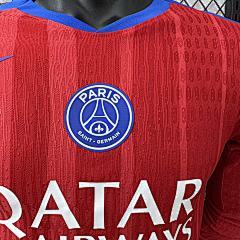 2025-26 Paris Saint-Germain Second Away Long-Sleeve Jersey - Player Version