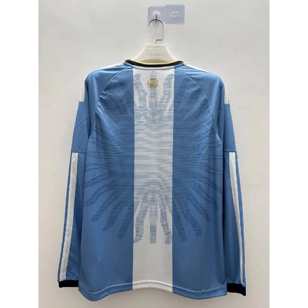 2026-27 Argentina Messi Farewell Match Commemorative Long-Sleeve Jersey - Fan Edition