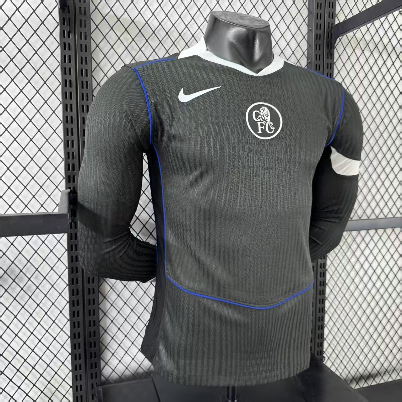 2025-26 Chelsea Third Away Long-Sleeve Jersey – Player Version