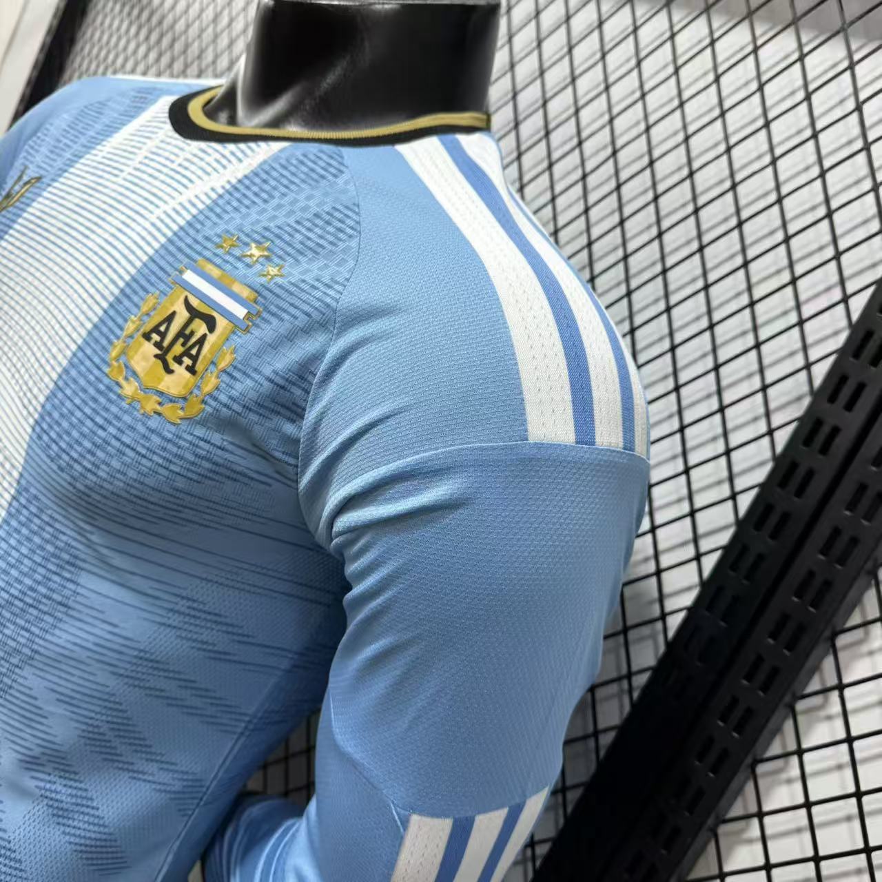 2026-27 Argentina Messi Commemorative Long-Sleeve Jersey – Player Version