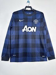 2013-14 Manchester United Away Long Sleeve Retro Shirt