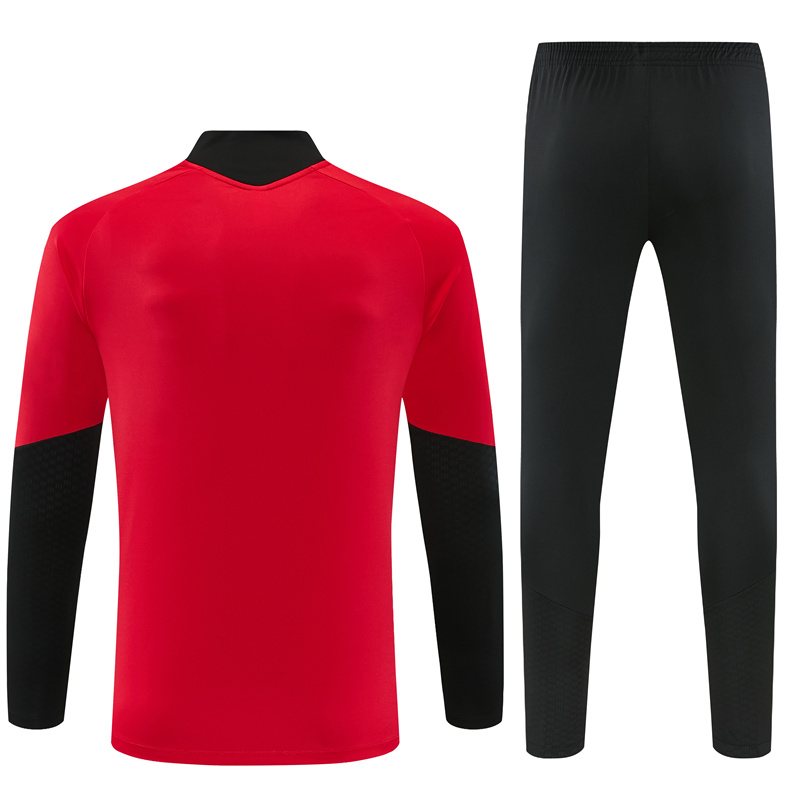 2026-27 Ajax Red Half-Zip Training Kit