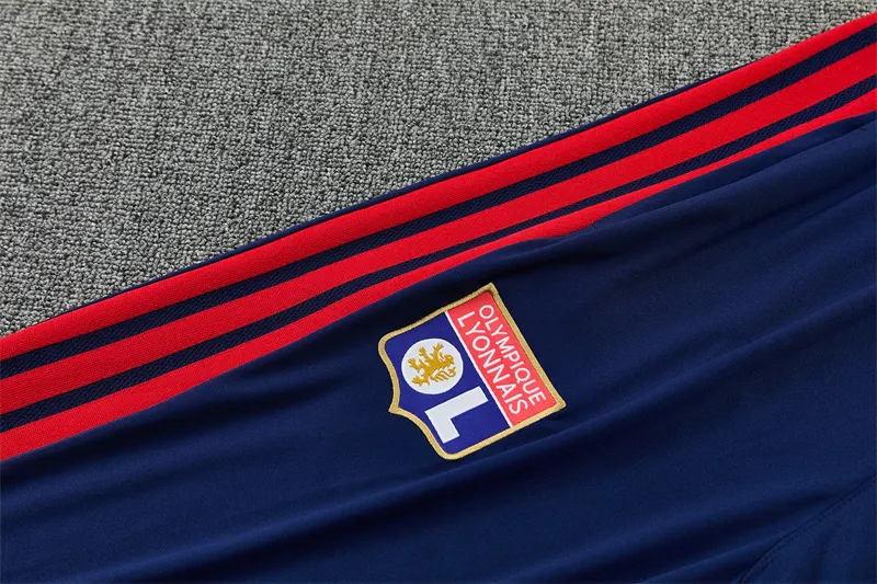 2026-27 Lyon Royal Blue Half-Zip Training Jersey