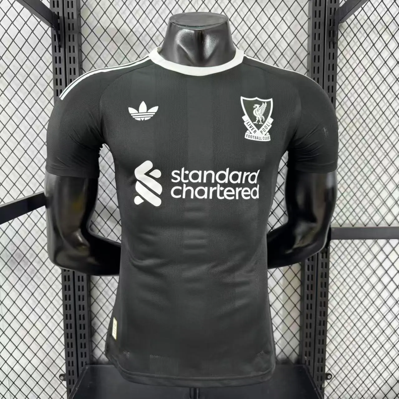 2025-26 Liverpool Black Goalkeeper Jersey - Player Version