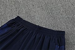 2025-26 Marseille Royal Blue Short Sleeve Training Jersey