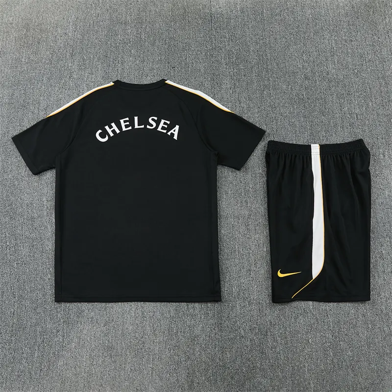 2026-27 Chelsea Black Short-Sleeve Training Jersey