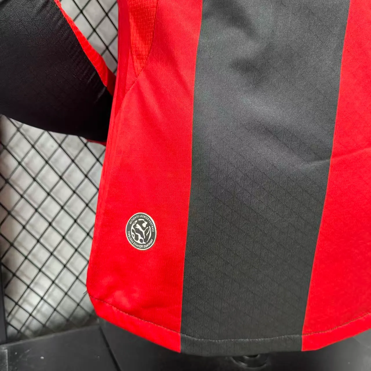 2026-27 AC Milan Home Long-Sleeve Jersey – Player Version