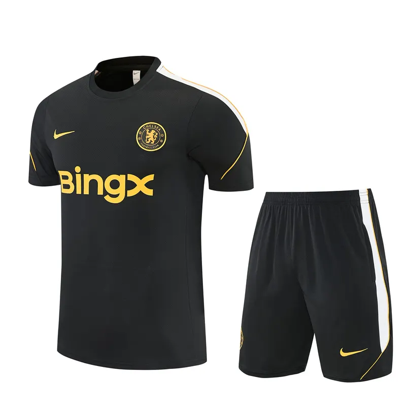 2026-27 Chelsea Black Short-Sleeve Training Jersey