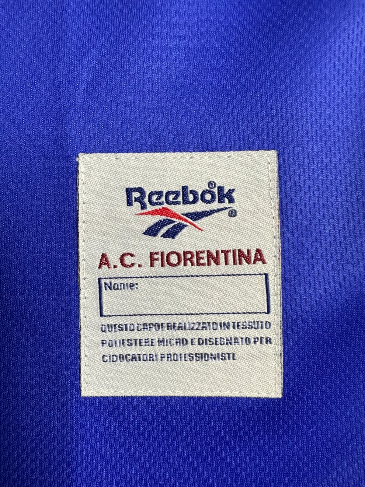 1995-96 Fiorentina home retro jersey