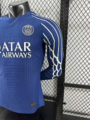 2025-26 Paris Saint-Germain Away Long Sleeve Jersey - Players
