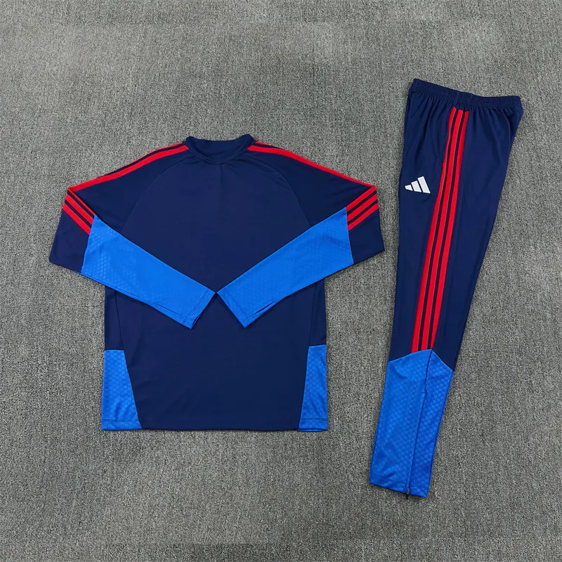 2026-27 Lyon Royal Blue Half-Zip Training Jersey