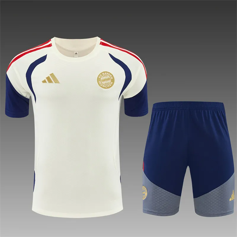 2026-27 Bayern Munich Beige Short-Sleeve Training Jersey