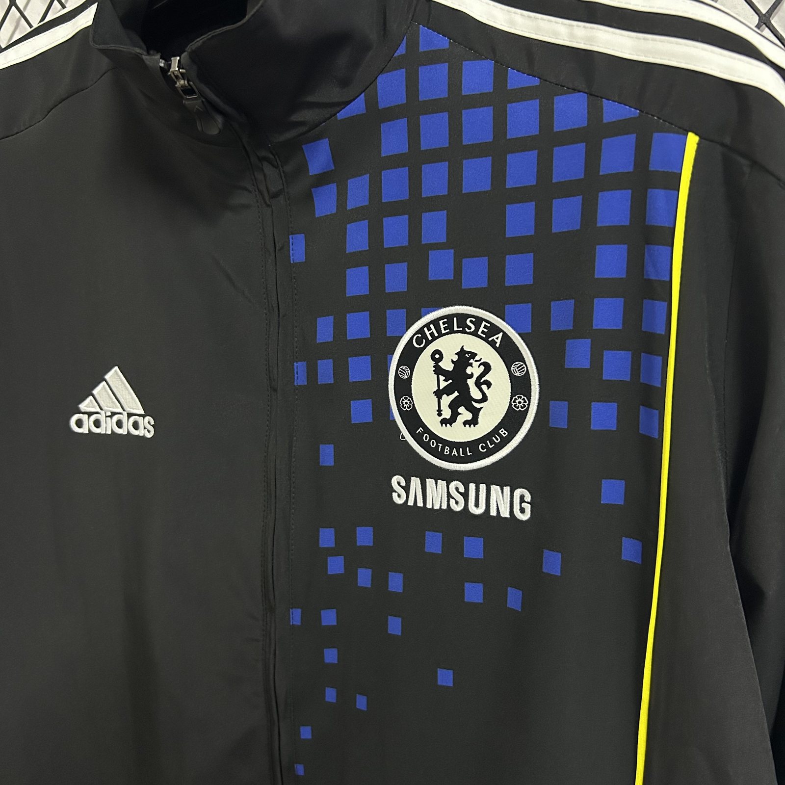 2026-27 Chelsea Black Waterproof Training Windbreaker