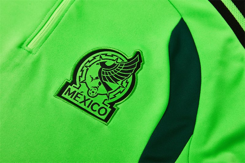 2026-27 Mexico Green Half-Zip Training Jersey