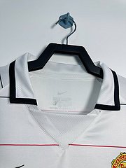 2003-05 Manchester United Away Long Sleeve Retro Shirt