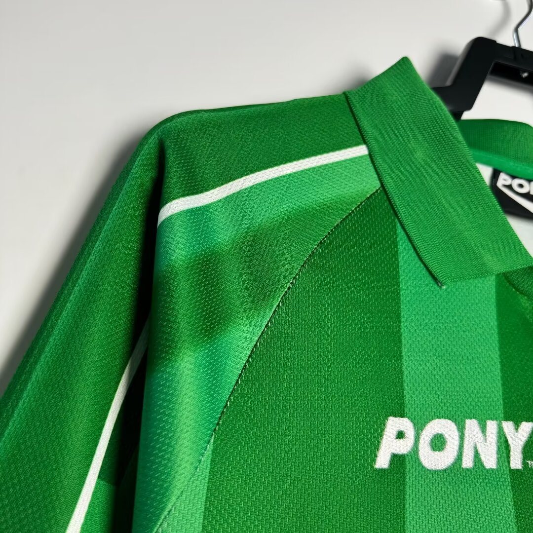 1997-99 Tottenham Hotspur Green Goalkeeper Long Sleeve Retro Shirt