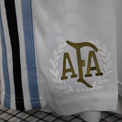 2025-26 Argentina White Shorts Jersey - Player Edition