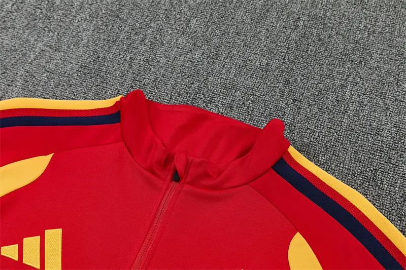 2026-27 Spain Red Half-Zip Training Jersey