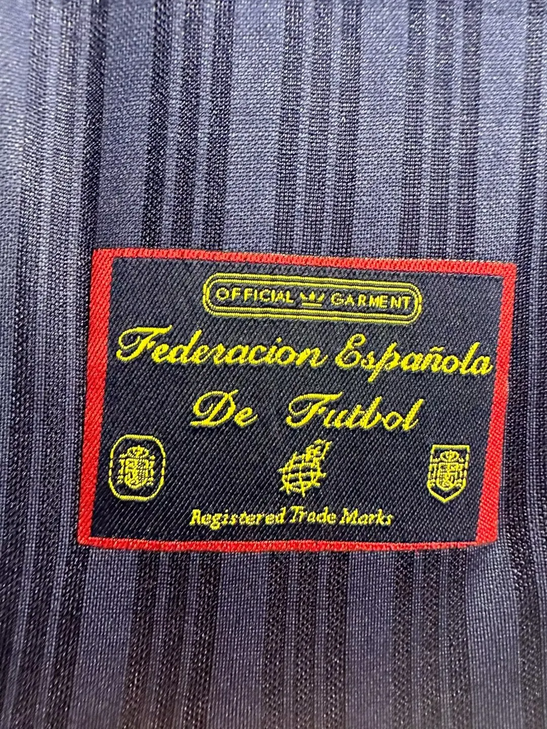 1996 Spain Away Jacquard Retro Jersey