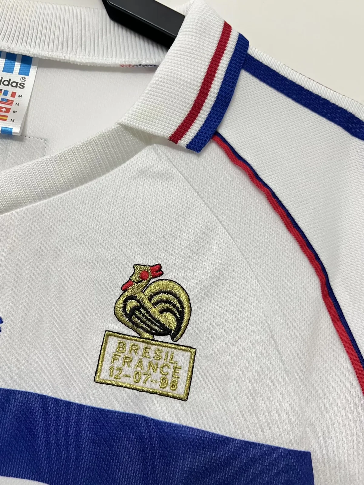 1998 France Away Retro Jersey