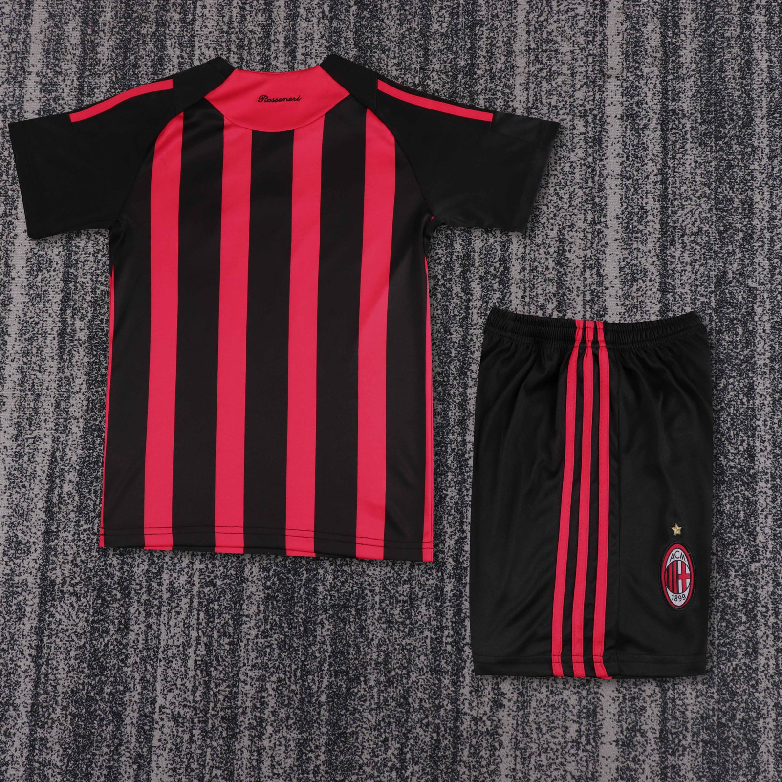 2008-09 AC Home Retro Shirt - Kids Sizes