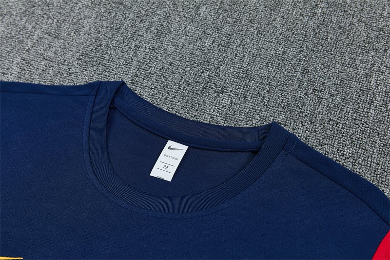 2026-27 Barcelona Royal Blue Short-Sleeve Training Jersey