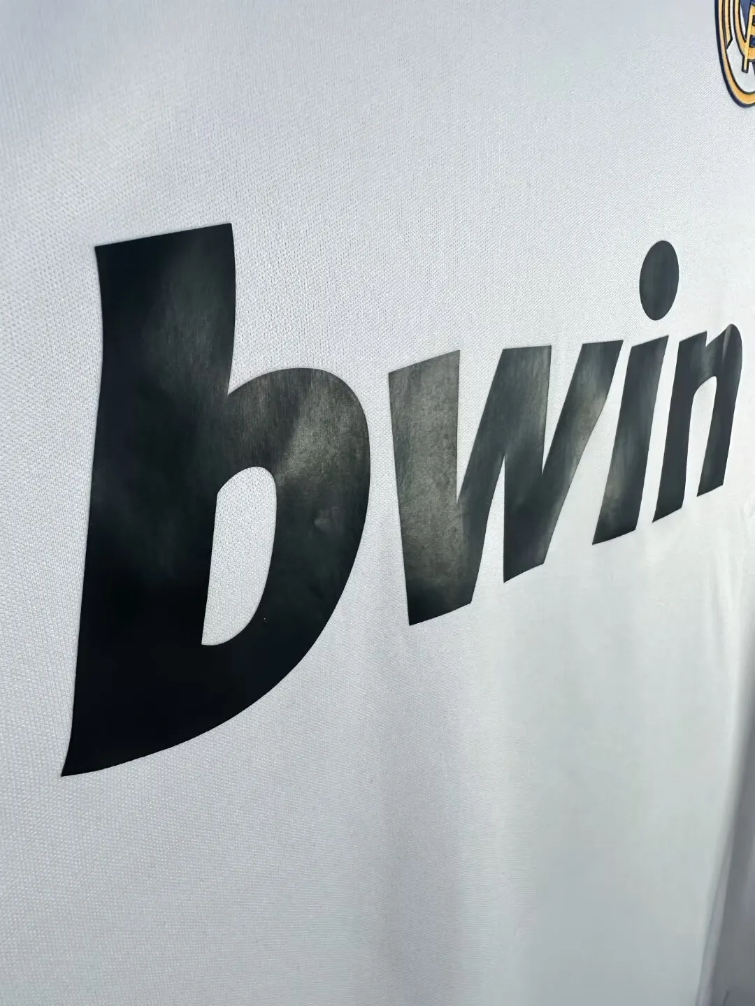 2011-12 Real Madrid Home Long Sleeve Retro Jersey