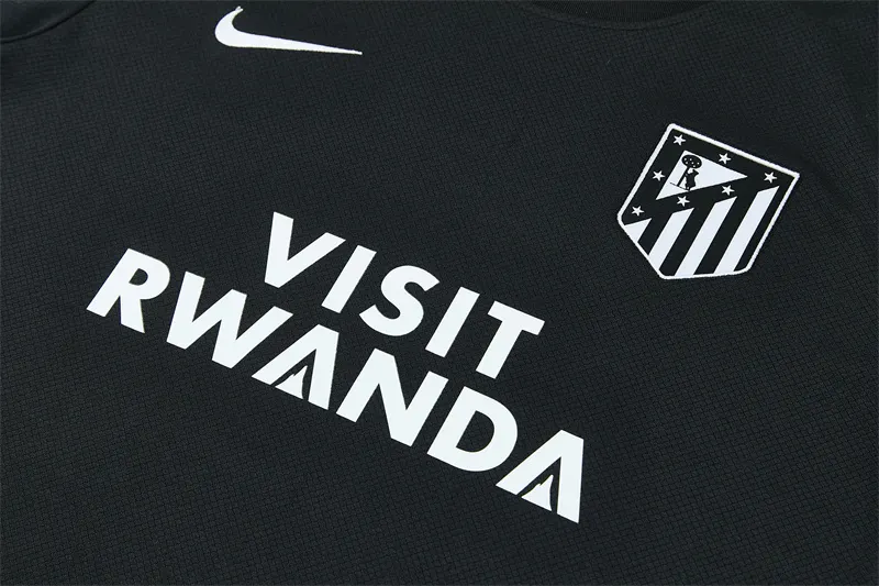 2026-27 Atlético Madrid Black Short-Sleeve Training Jersey