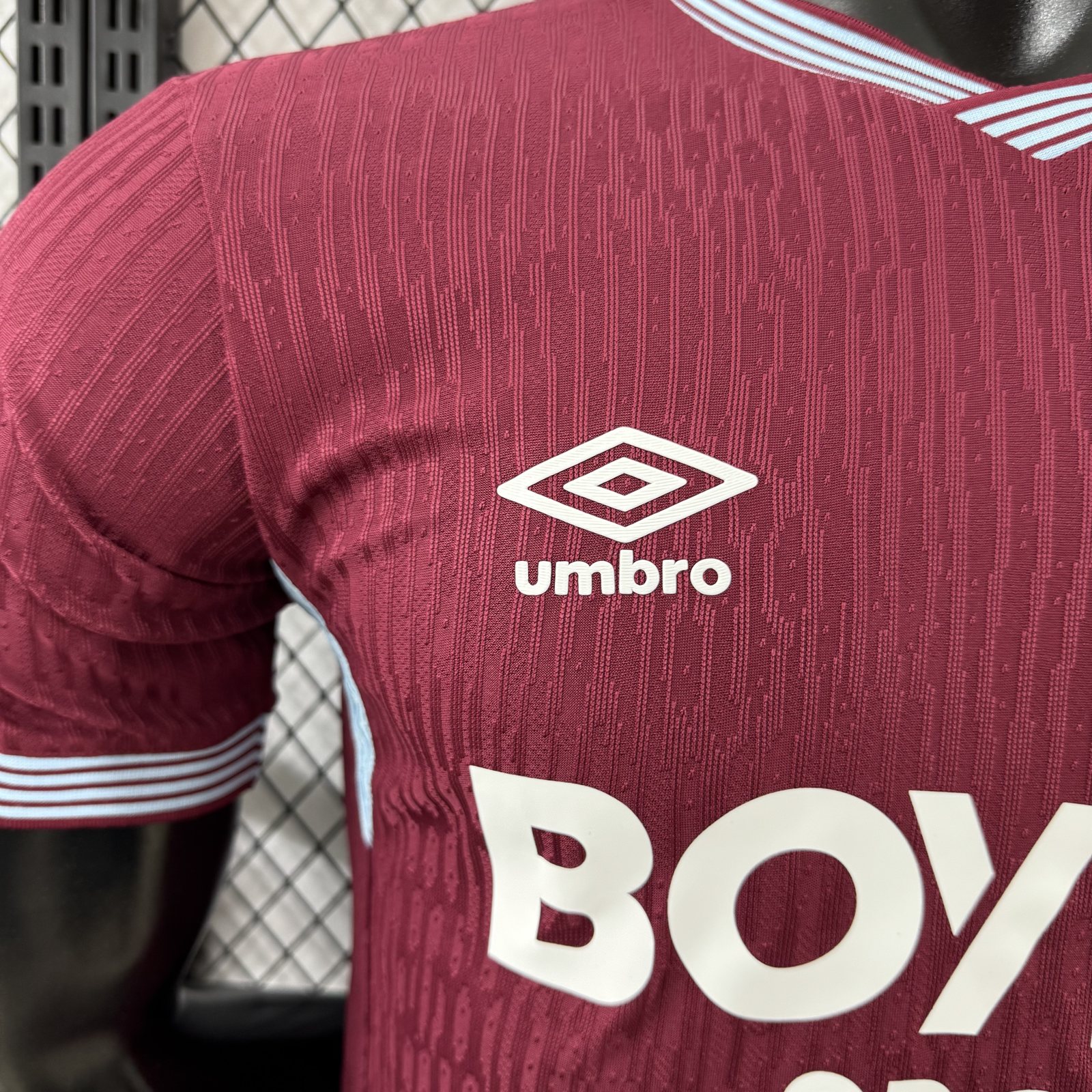 2025-26 West Ham United Home Shirt – Player Version