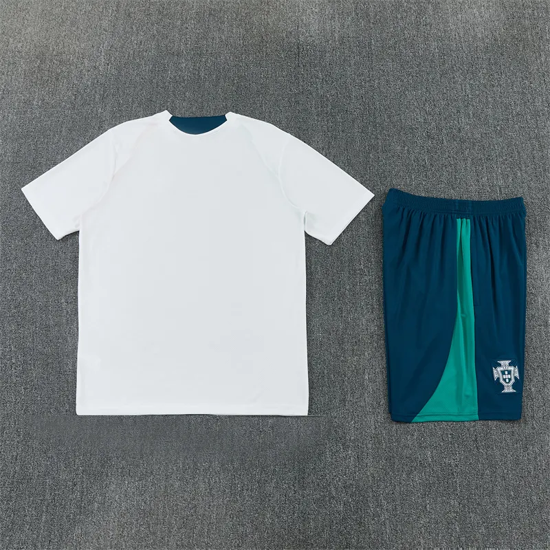 Portugal 2026-27 White Short-Sleeve Training Jersey