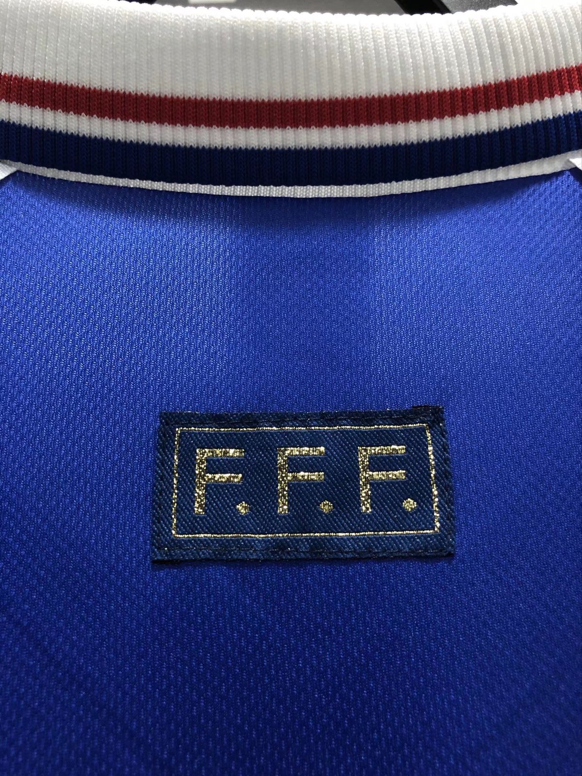 1998 France Home Long Sleeve Retro Jersey