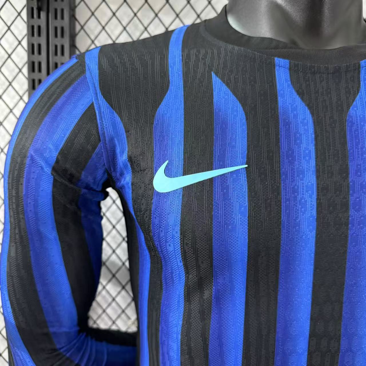2025-26 Inter Milan Home Long-Sleeve Jersey - Player Version