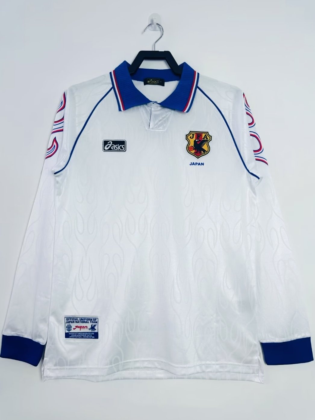 1998 Japan Away Long Sleeve Retro Jersey