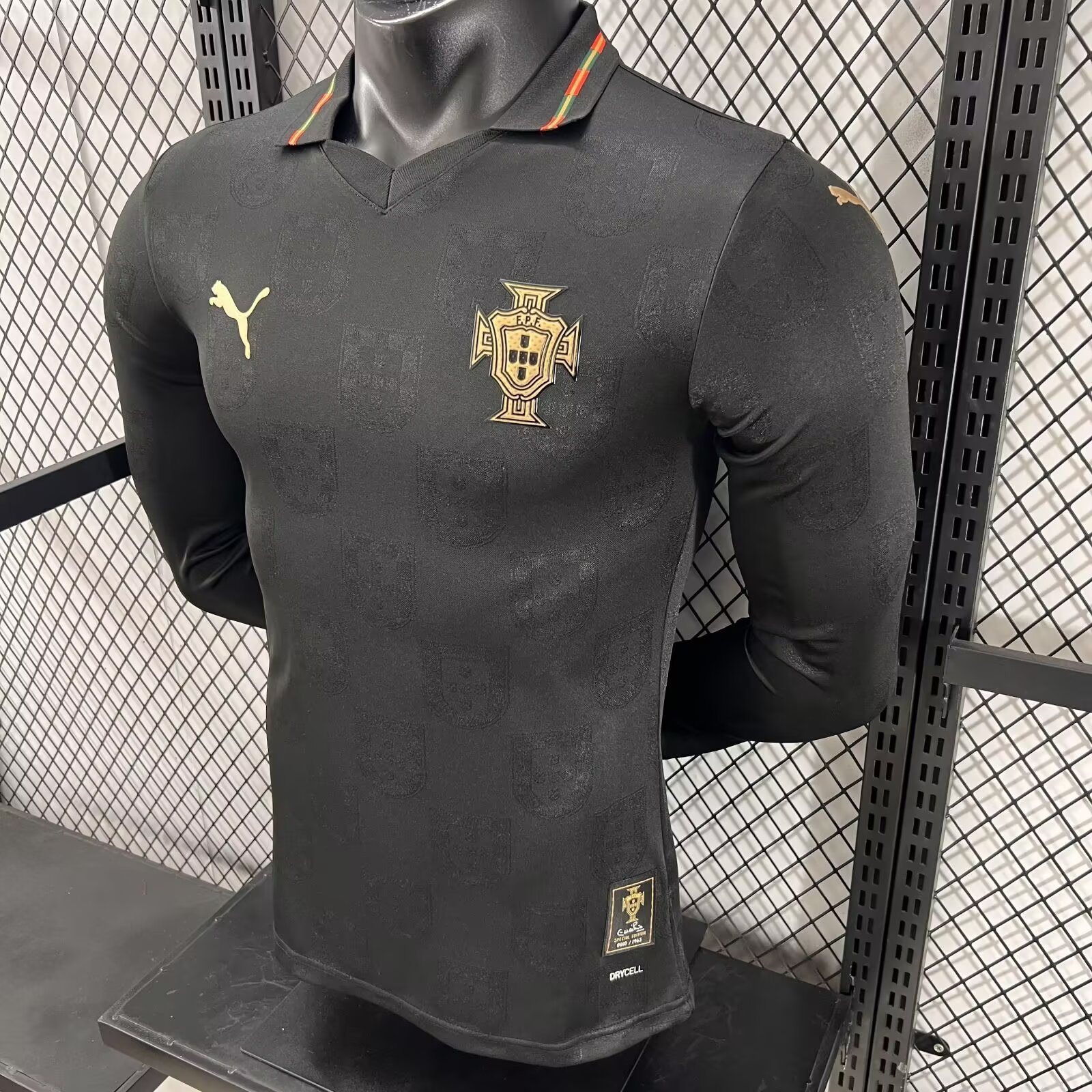 2026-27 Portugal Commemorative Edition Long-Sleeve Jersey – Player Version