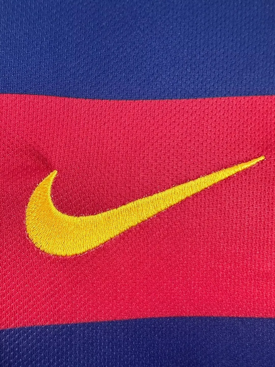 2015-16 Barcelona Home Long Sleeve Retro Jersey