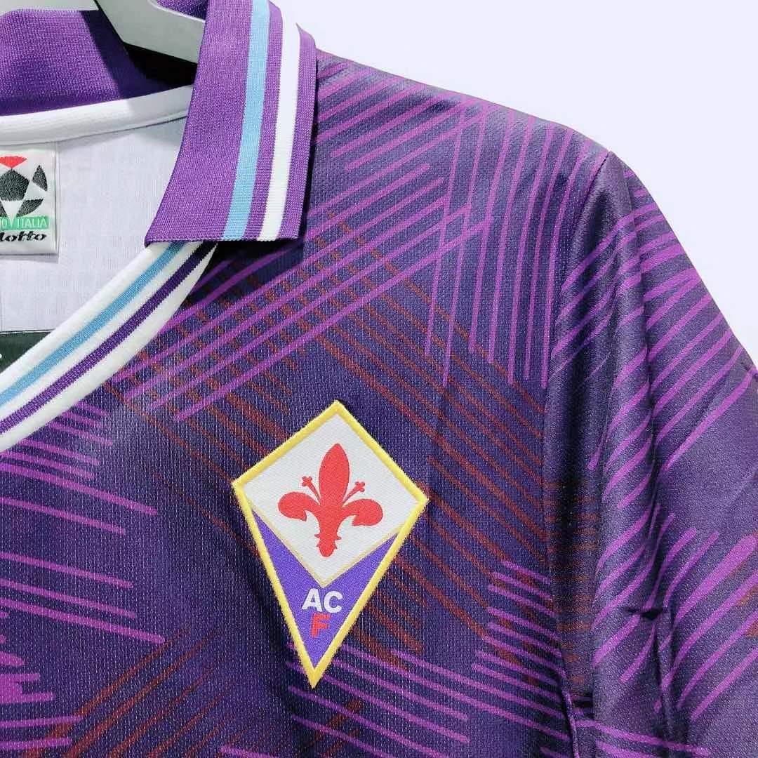 1992-93 Fiorentina home retro jersey