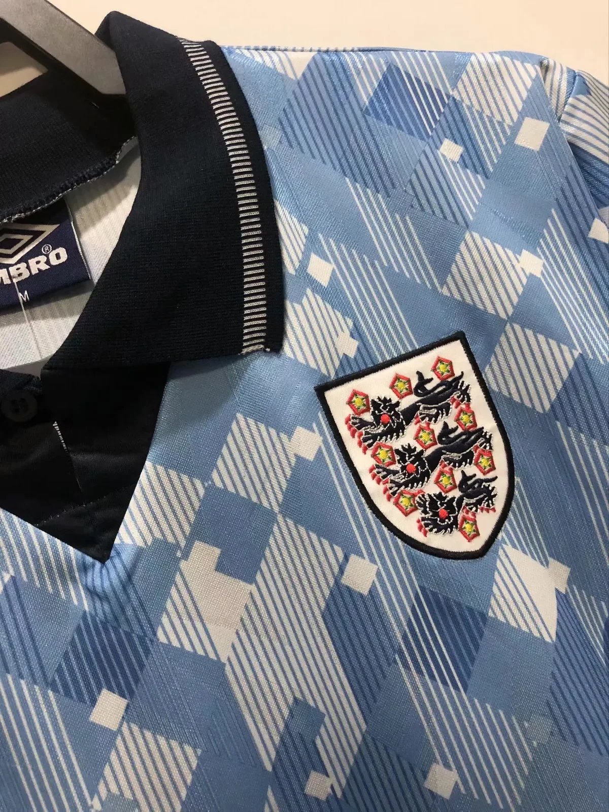 1990 England Second Away Retro Jersey